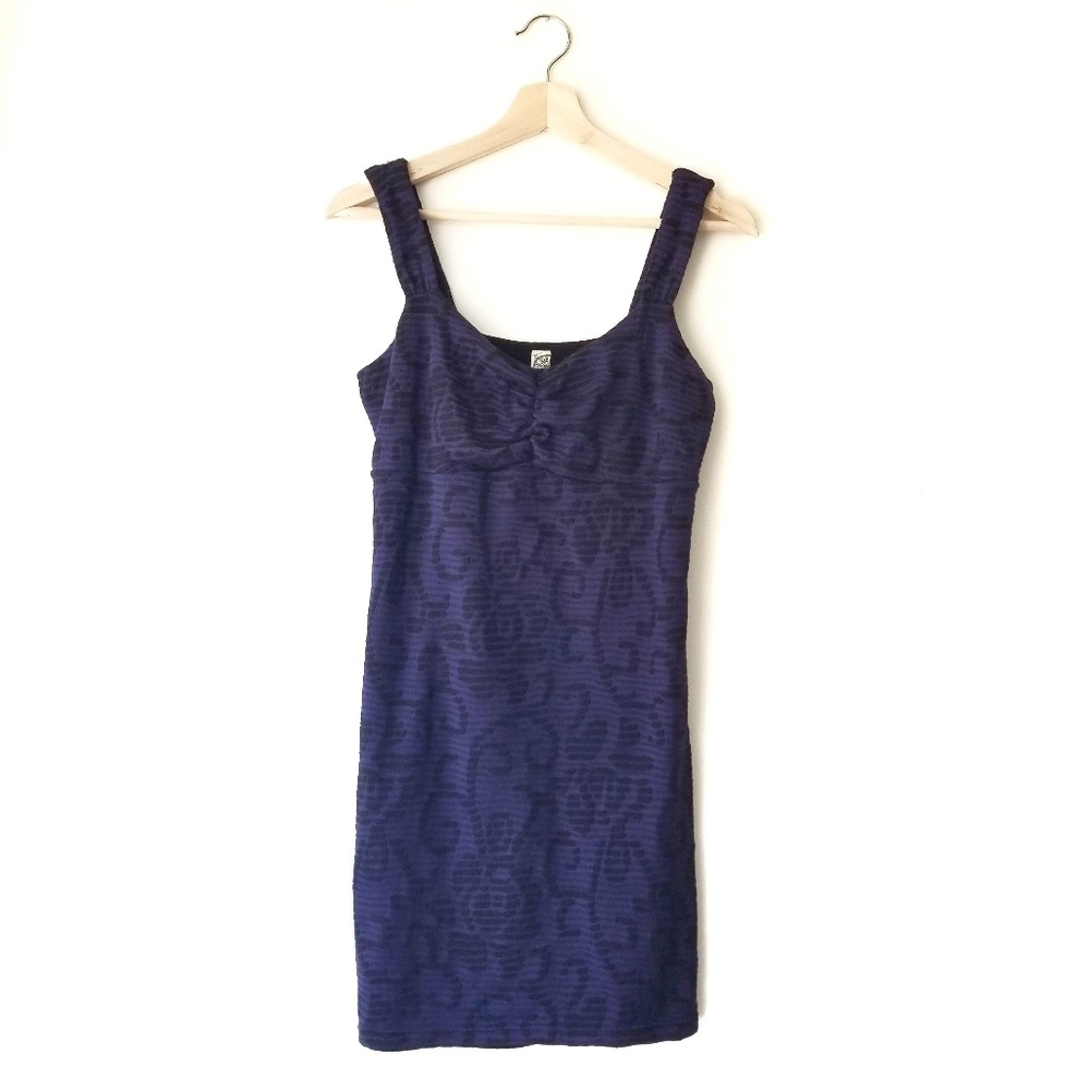 Free People Floral Sweetheart Bodycon SL Dress